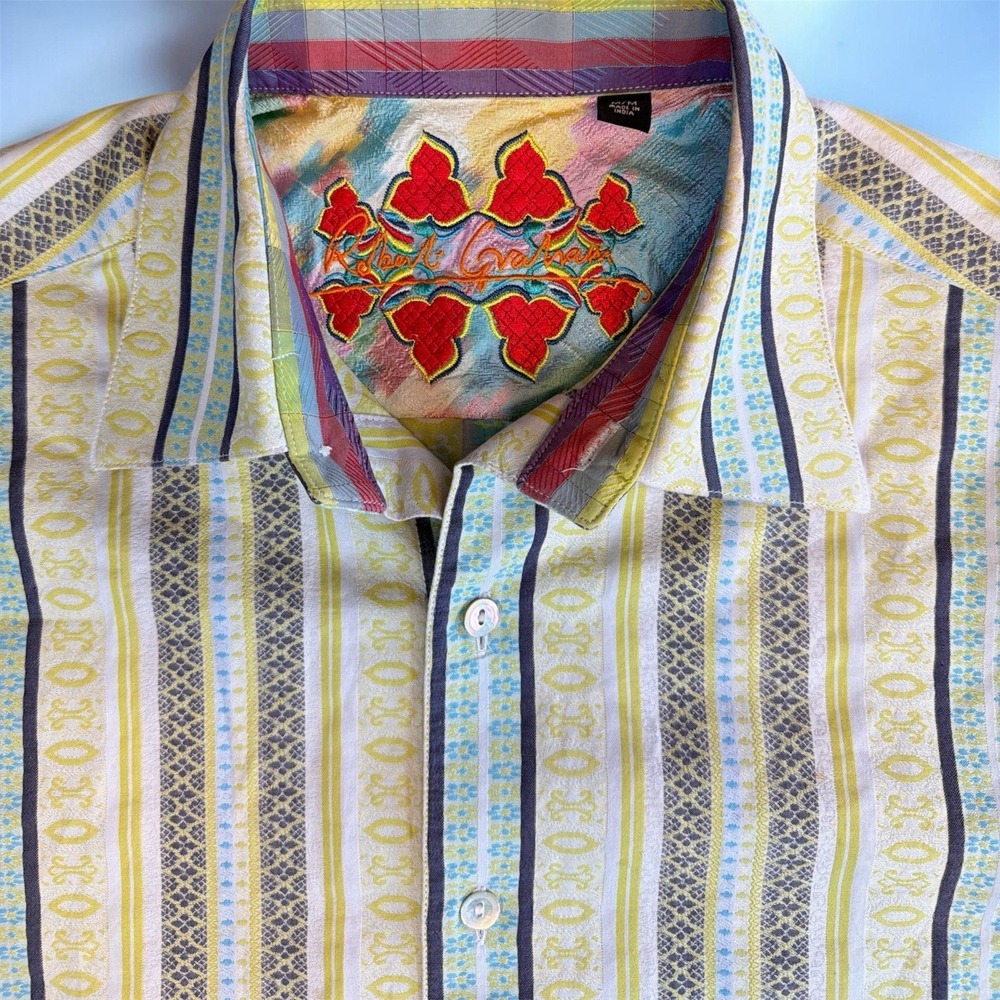 Robert Graham, Men's‎ Button Up Shirt, Size Medium, Beautiful Condition